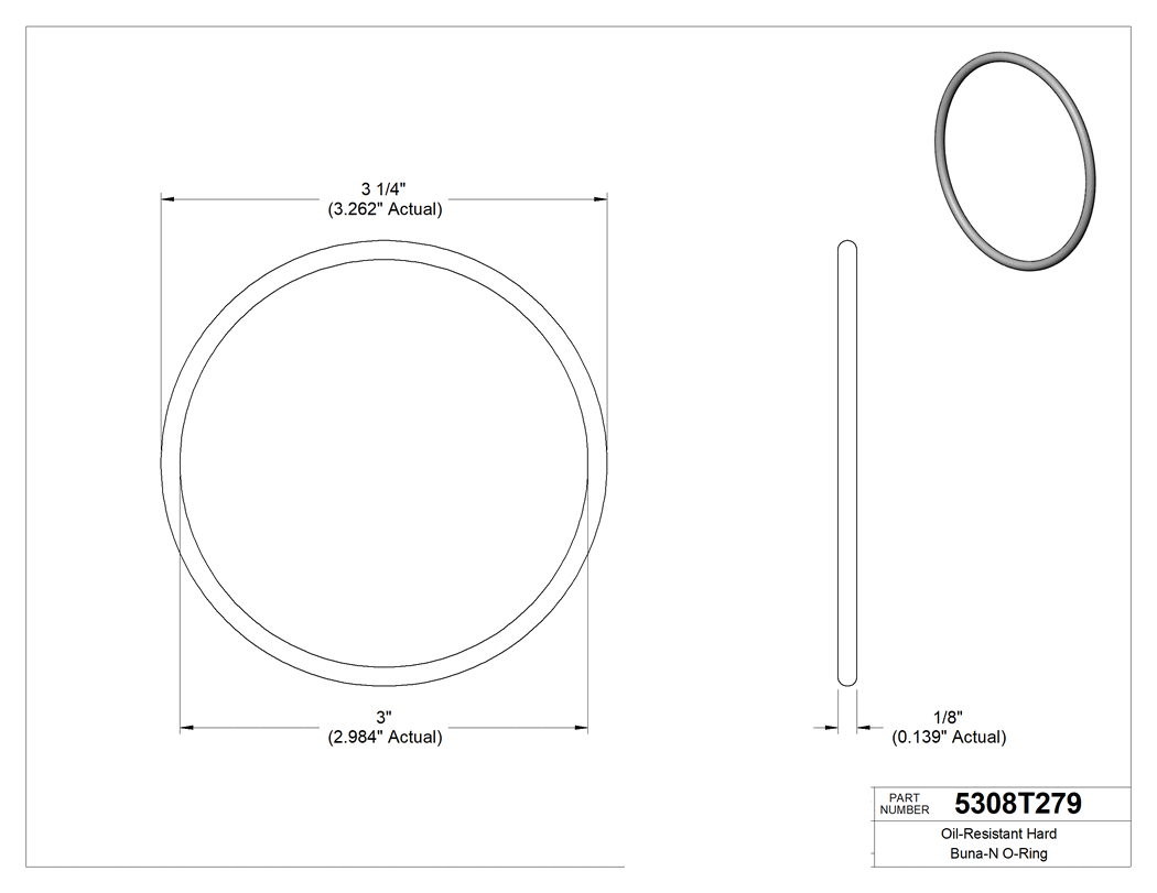 Technical drawing - 5308T279